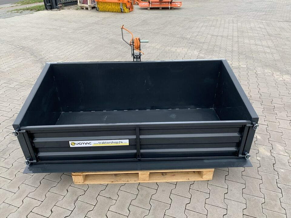 Anbaugeräte Shop : Transportbox 200 x 80cm Heckcontainer Container