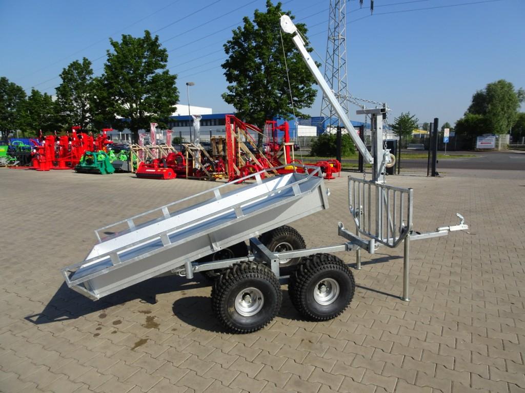 Rückewagen, Holzrückewagen Geo Kipper, Kippwanne