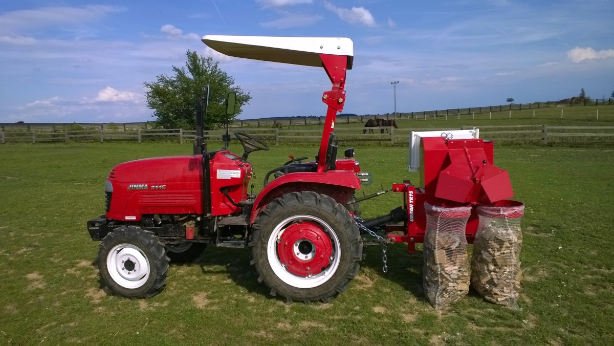 Holzhäcksler Zapfwelle Häcksler für Traktor: Stark, gefräßig, robust